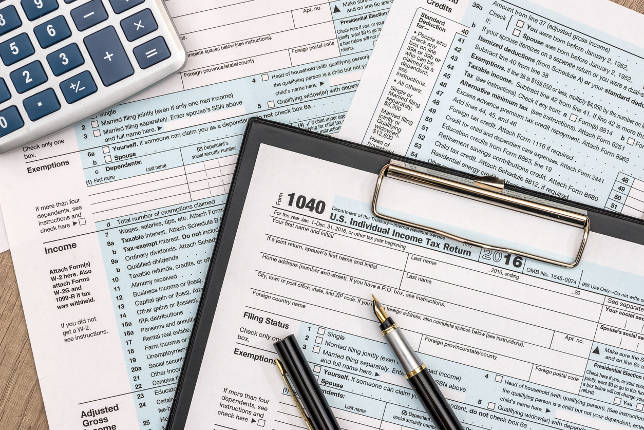 Tax documents and forms